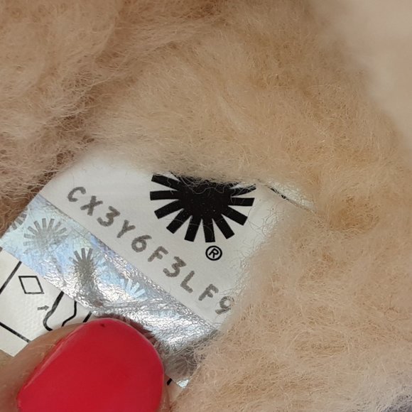 UGG 'ANSLEY' SHEARLING WOOL MOCCOSIAN SLIPPERS 'RICH CHESNUT' SUEDE - Picture 10 of 16